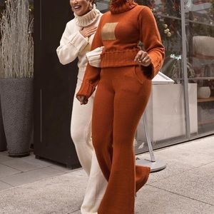 Hanifa Emi Knit Sweater Set